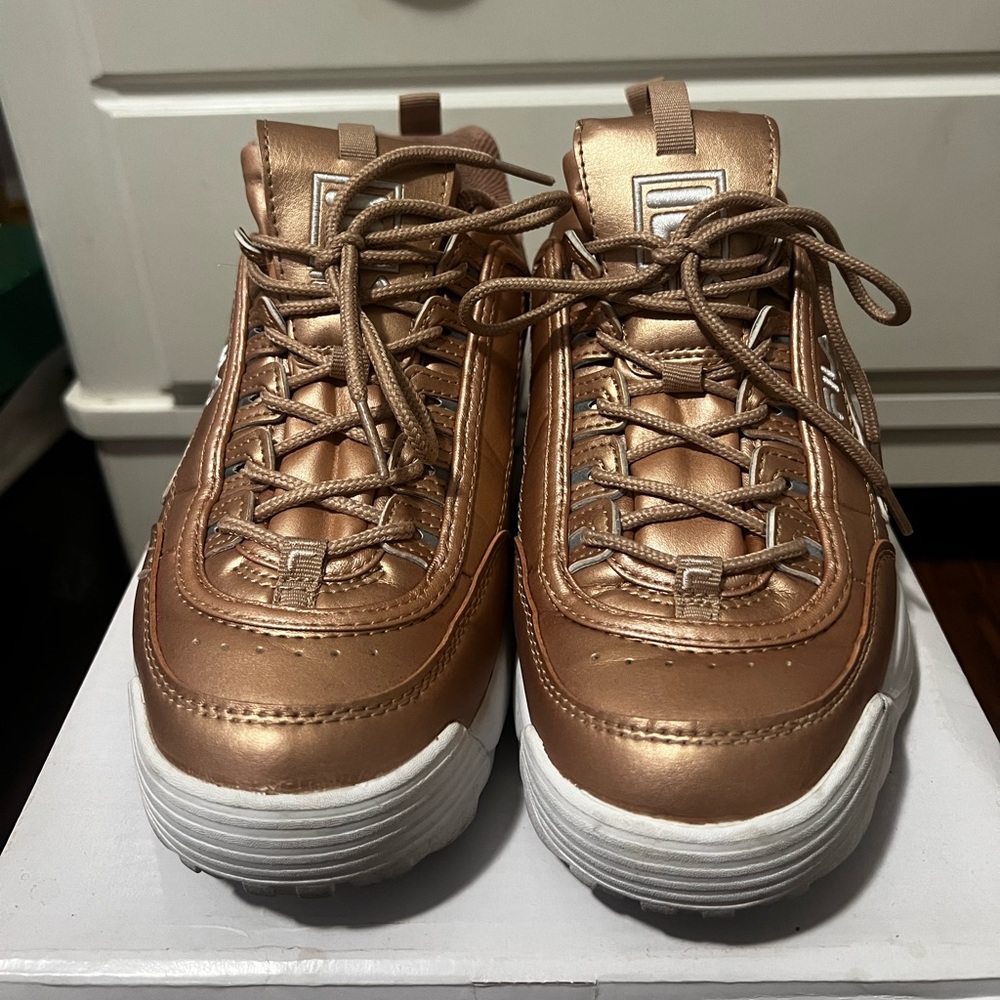 USED Fila Metallic Distuptor!
